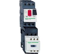 Schneider Electric GV2DM110BD TeSys GV2-DM Arracador con 1 Sentido de Marcha, 4…6.3A, 24VCD-Antip, 176.4mm x 45mm x 99.6mm