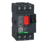 Schneider Electric GV2ME166 TeSys GV2 Disyuntor Magnetotérmico, 9… 14A Terminales Cerrados, 89mm x 45mm x 78.5mm