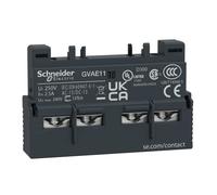 Schneider Electric GVAE11 Tesys Gv2 & Gv3, Bloque De Contacto Auxiliar Frontal, 1 Na + 1 Nc