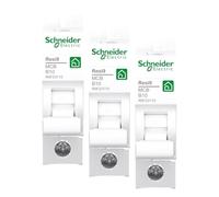 Schneider Electric Interruptor de circuito RESI9 1P 10A B 6KA, R9F23110 (Paquete de 3)