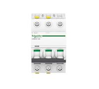 Schneider Electric A9F03316 Disyuntor de Circuito iC60N, 3P, 16A, B características, 16 amperios, 3 Polig