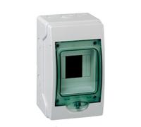 Schneider Electric Kaedra IP65 cuadro mural 1 fila de 4 módulos - 10312