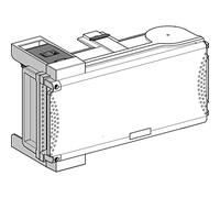 Schneider Electric KSB50SF4 Conductor/Canal KS Caja de Derivación para Fusible NF 14 x 51 mm, 3L + N + PE, 50 A, 230-690 V, 50/60 Hz, Blanco
