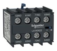 Schneider Electric LA1KN22 Tesys K, Bloque De Contactos Auxiliar, 2Na + 2Nc, Conexión Tornillos De Estribo