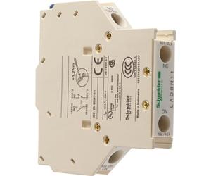 Schneider Electric LAD8N02 TeSys D, Bloque de contactos aux, 2 NC, conexión por tornillo