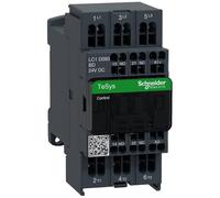 Schneider Electric LC1D093BD Tesys D, Contactor, 3P Ac-3, 440 V 9 A, Bobina 24 V Cd, Antip- Resorte
