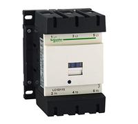 Schneider Electric LC1D115F7 TeSys D Contactor, 3P, AC-3, <=440V, 115A, Bobina 110VCA, 50/60Hz, 136mm x 120mm x 158mm