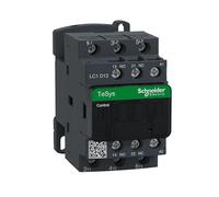 Schneider Electric LC1D12V7 TeSys D Contactor, 3P, AC-3, <=440V, 12A, Bobina 400VCA, 86mm x 45mm x 77mm