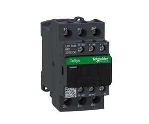 Schneider Electric LC1D32MD TeSys D, Contactor, 3P AC-3, <=440 V 32 A, bobina 220 VCD, Antip