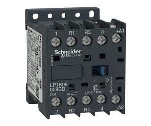 Schneider Electric LP1K09008BD TeSys K Minicontactor 4P(2NA + 2NC) AC-1, 440 V 20 A, Bobina 24 V CD