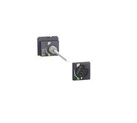 Schneider Electric LV429338 Mando Rotativo Prolongado Estándar para NSX 100-250, Empuñadura Negra