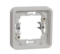 Schneider Electric - Marco 1 elemento con garras IP55 Blanco