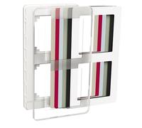 Schneider Electric Marco Exxact, diseño, plástico, vertical, horizontal, montaje, frente intercambiable, con inserciones de color, transparente WDE004342