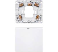 Merten MEG1011-9019 - Caja de conexiones para estufas y aparatos (2 salidas y terminales, color blanco polar)