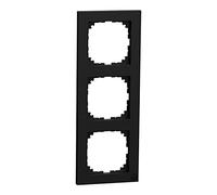 Schneider Electric Merten MEG4030-3603 M-Pure - Marco de 3 enchufes