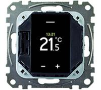 Schneider Electric Merten MEG5776-0000 - Regulador de Temperatura Universal con Pantalla táctil programable