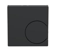 Schneider Electric Merten Smart Home Connected MEG5779-0403 - Módulo de control de temperatura ambiente empotrado, sistema M, Alexa, Google Home, Zigbee, color negro