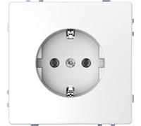 Schneider Electric Merten System Design toma de corriente con tierra para bordes Blanco loto
