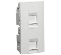 Schneider Electric MGU9.478.18 Tapa Doble Rj45 (Infra+)