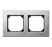Schneider Electric MTN403260 Marco Elegance 2 Elementos, Acero