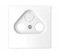 Schneider Electric MTN4123-6035 Toma R-Tv/Sat de La Gama D-Life para Montaje Vertical y Horizontal, en Policarbonato Mate, Ártico Barnizado