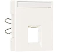 Schneider Electric MTN469825 Tapa RJ45, Blanco Activo