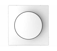 Schneider Electric MTN5250-6035 Tapa para Regulador Giratorio de La Gama D-Life con Montaje Vertical y Horizontal, en Policarbonato Mate, Ártico Barnizada