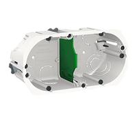 Schneider Electric - Multifix - Caja empotrada - Ø 67 mm - Prof 50 mm - 2 posiciones entre ejes 71 mm - IMT35925