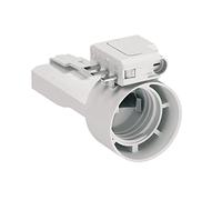 Schneider Electric - Multifix D asquillo de obra para bombilla E27 + enchufe 2P+T D LB68011