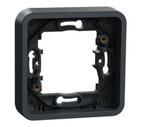 Schneider Electric MUR34107 - Marco 1 elemento gris