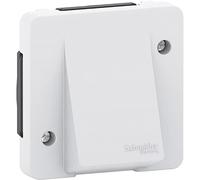 Schneider Electric MUR37933 Mureva Styl - Salida de cable (IP55 IK08) - Conexión de coche, color blanco Mureva Styl, salida de cable, color blanco