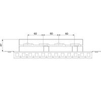 Schneider Electric NSYBS600 Soporte para Embarrados Hasta 630 a 600 mm
