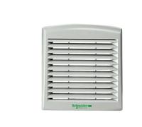 Schneider Electric NSYCAG125LPF Rejilla de Salida, Recorte 125mm x 125mm, Ext. Dimension 137mm x 117mm, IP54, Gris