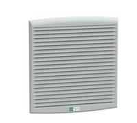 Schneider Electric NSYCAG291LPF Rejilla Salida Plástico, Orificio 291 x 291 mm, 336 x 316 mm, Ip54