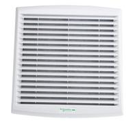 Schneider Electric NSYCVF165M230PF Ventilador Forzado ClimaSys, IP 54, 165 m3/h, 230 V, con Rejilla de Salida y Filtro G2
