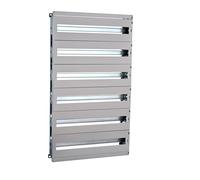 Schneider Electric NSYDLM84 Chasis modular DLM para armario acero Spacial mural, 84 módulos, Al800 x An600