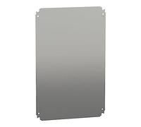 Schneider Electric NSYMM64 Placa de Montaje Ciega, Al 600 x An 400 mm en Chapa de Acero Galvanizado