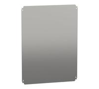 Schneider Electric NSYMM86 Placa de Montaje Ciega, Al 800 x An 600 mm en Chapa de Acero Galvanizado