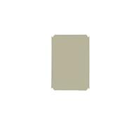 Schneider Electric NSYPMA55 Placa de Montaje Aislante de Poliéster para Armario PLA, Al 500 x An 500 mm