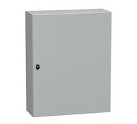 Schneider Electric NSYS3D10830P Pared Gris Estante - Estantería (Wall Mounted Rack, Gris, Acero galvanizado, Acero, 800 mm, 300 mm, 1000 mm)
