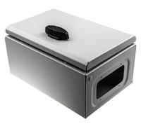 NSYS3D3215P - Carcasa de acero S3D con placa de montaje 300 x 200 x 150 IP66