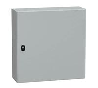 Schneider Electric NSYS3D6620P Wall mounted rack Negro, Gris estante - Estantería (Wall mounted rack, Negro, Gris, Cerrado, Acero galvanizado, Acero, LR UL GL BV DNV CUL RoHS REACh, 600 mm)