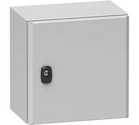 Schneider Electric NSYS3D7525P Bastidor de Pared Gris Estante - Estantería (Bastidor de Pared, Gris, IP66, Acero galvanizado, Acero, IEC 62208, 500 mm)