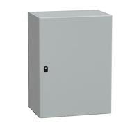 Schneider Electric NSYS3D8640P Bastidor de Pared Gris Estante - Estantería (Bastidor de Pared, Gris, IP66, Acero, IEC 62208, 600 mm)