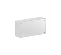 Schneider Electric NSYSBM15158 Caja Industrial de Metal con Puerta Ciega, 80mm x 150mm x 150mm, Gris