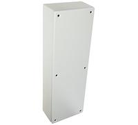 Schneider Electric NSYSBM206012 Caja industrial de metal con puerta ciega 200x600x120 IP66 IK10 RAL 7035