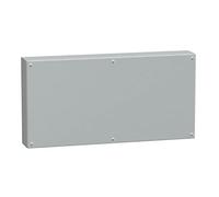 Schneider Electric NSYSBM408012 Caja Industrial de Metal con Puerta Ciega, 120mm x 800mm x 400mm, Gris
