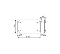 Schneider Electric NSYSDT8 Bandeja plegable Spacial SF/SM, armario de 800 mm, carga de 30 kg