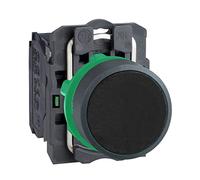 Schneider Electric XB5AA21 Pulsador, 1NA, 22mm Ø, 52mm x 30mm x 42mm, Negro