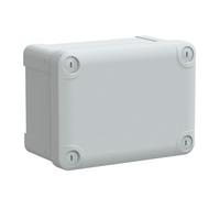 Schneider Electric NSYTBS16128 ABS Caja opaque Cubrir H20, IP66 IK08, Int H150W105D80, Ext.H164W121D87, 164mm x 121mm x 87mm, Gris